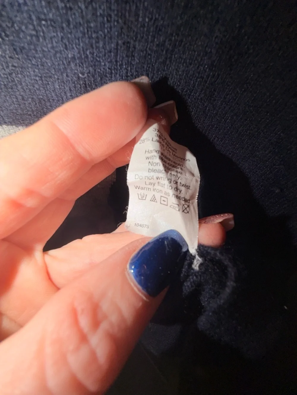J.Crew Blue French Bulldog Sweater